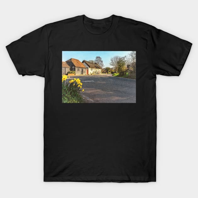 The Four Points Crossroads at Aldworth T-Shirt by IanWL